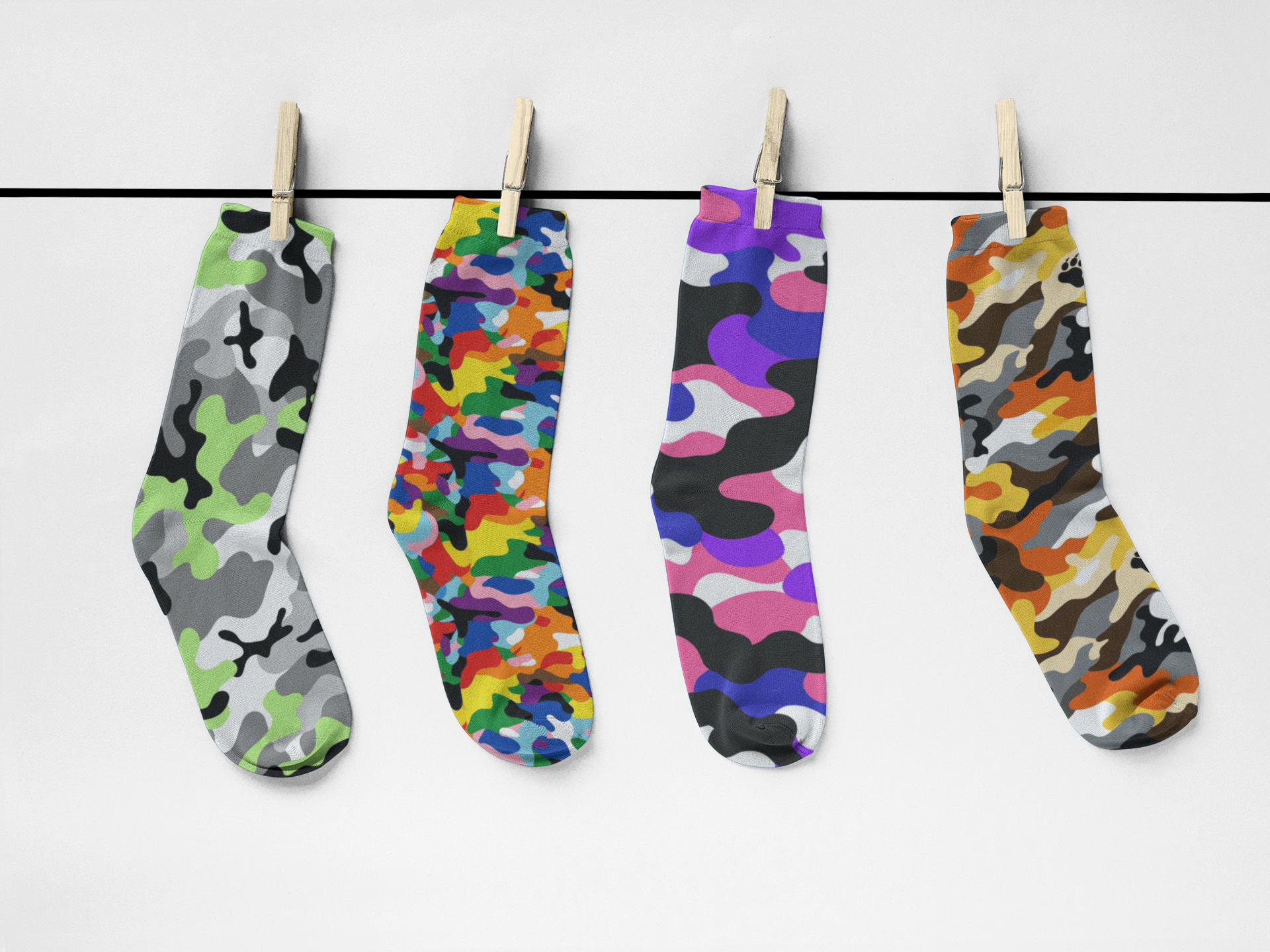 Camoflag Socks