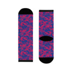 Bisexual Flag Camo Socks