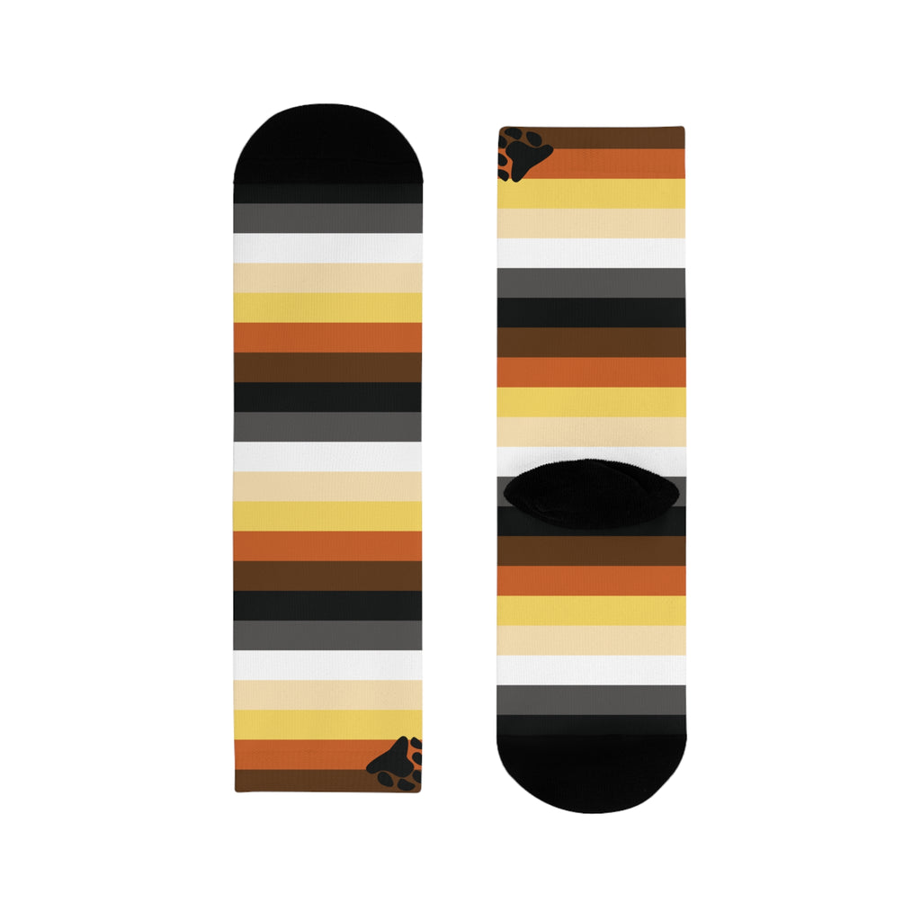Bear Brotherhood Flag Socks