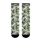 Agender Flag Camo Socks