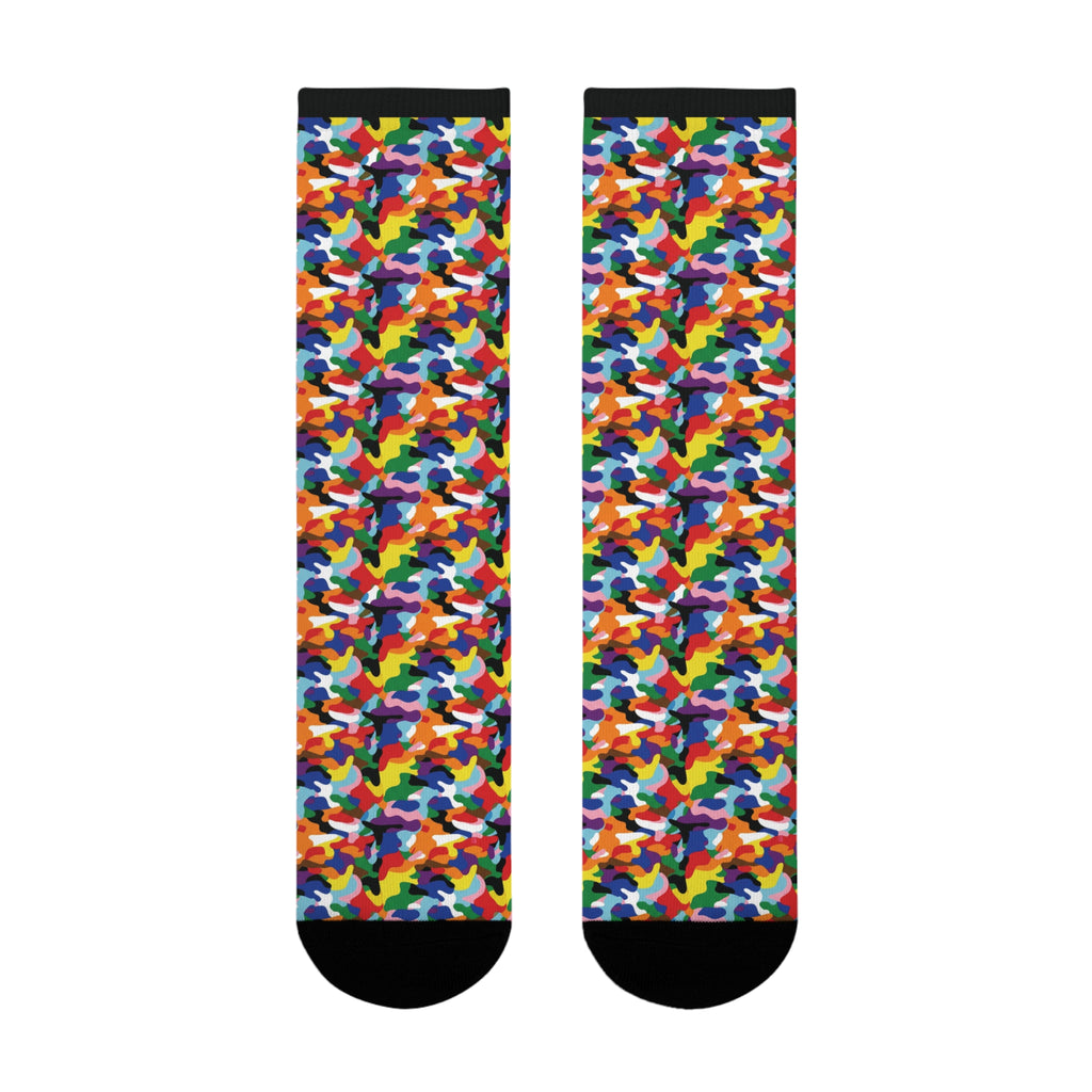 LGBT Inclusive Camo Socks