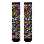 LGBT Flag Ribbon Socks