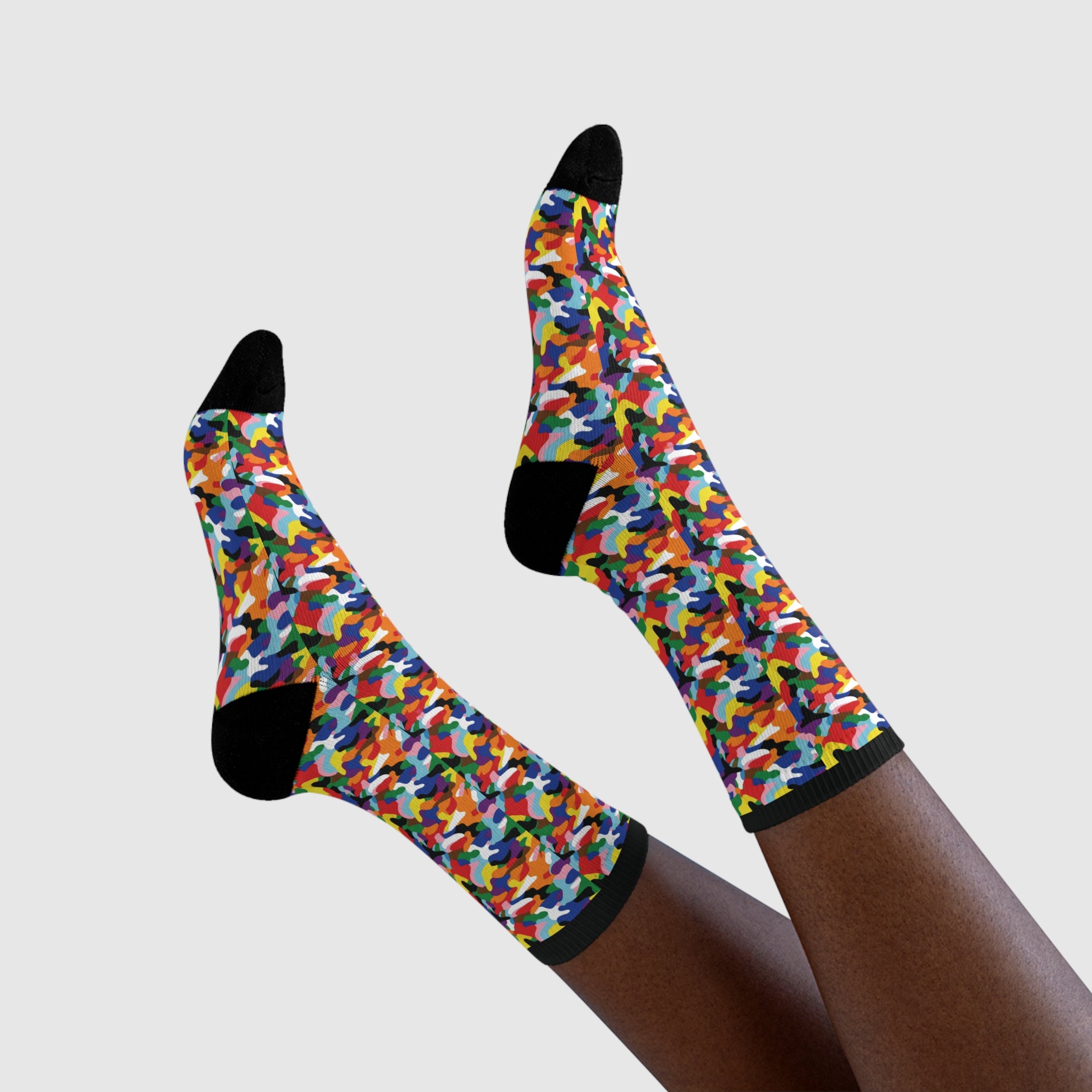 LGBT Inclusive Camo Socks