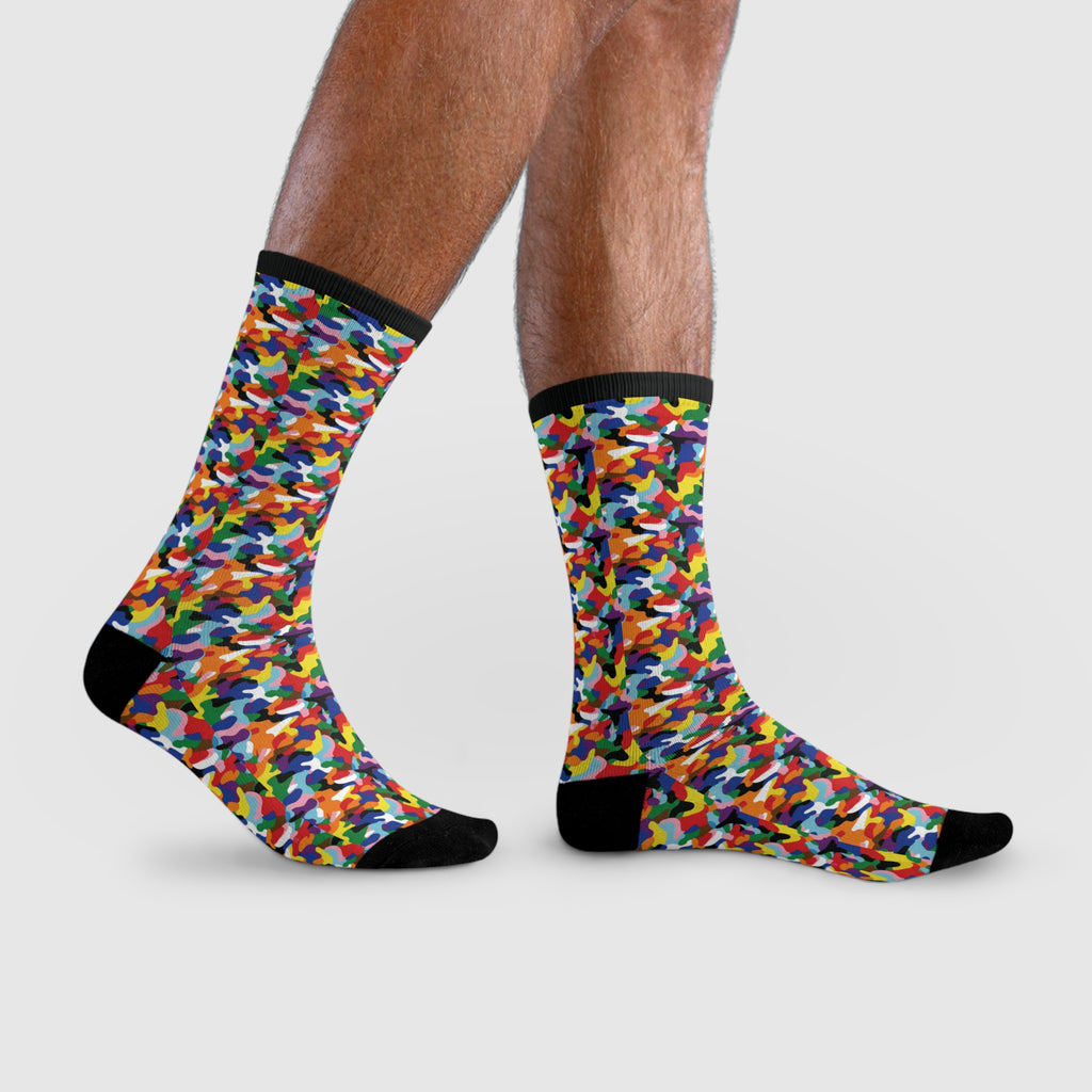 LGBT Inclusive Camo Socks