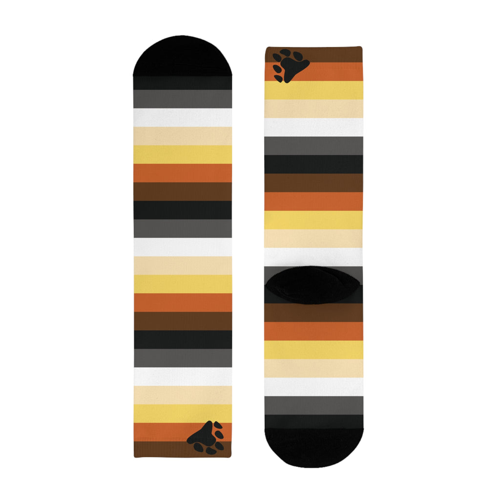 Bear Brotherhood Flag Socks