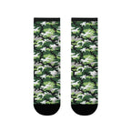 Aromantic Flag Camo Socks