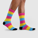 Pansexual Flag Socks