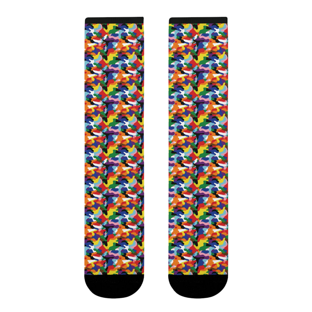 LGBT Inclusive Camo Socks