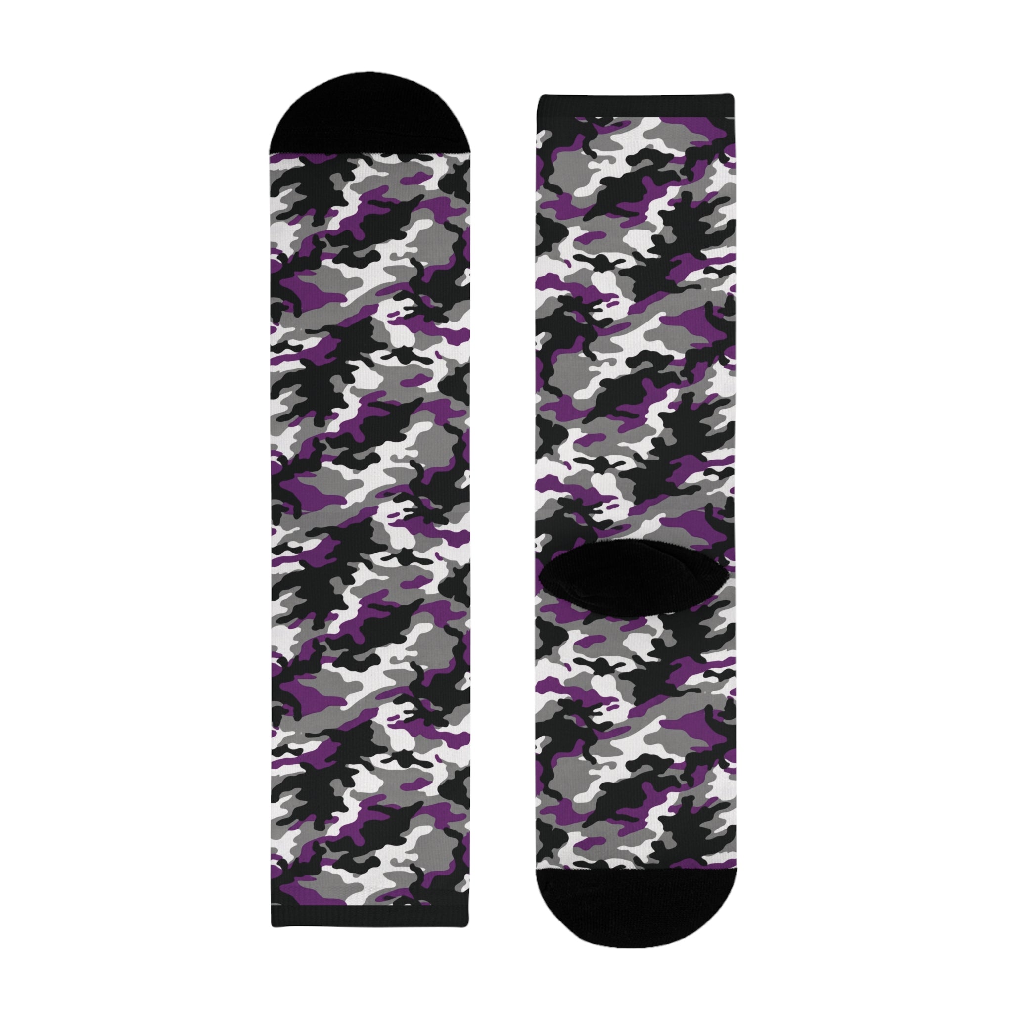 Asexual Flag Camo Socks
