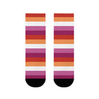 Lesbian Flag Socks