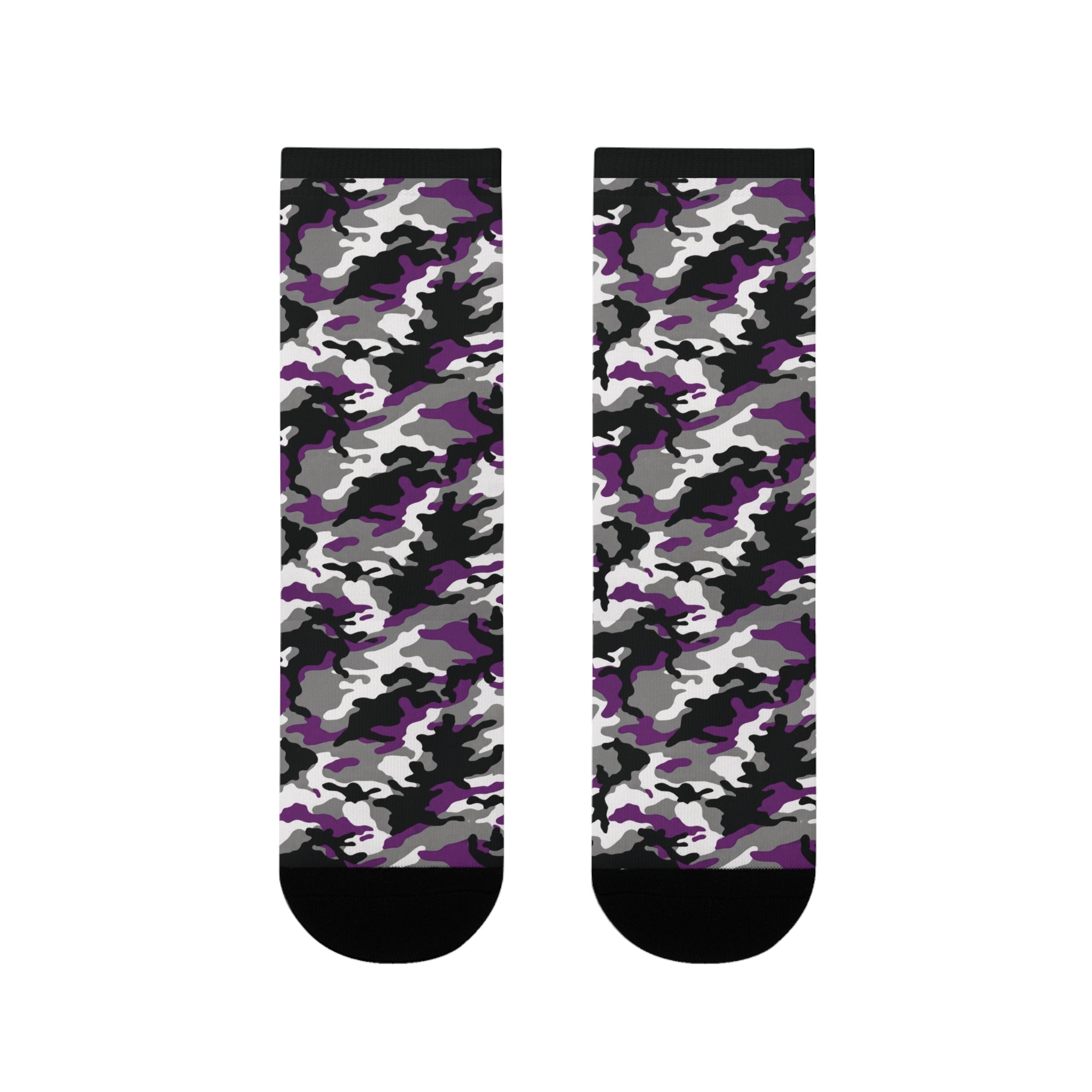 Asexual Flag Camo Socks