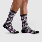Asexual Flag Camo Socks