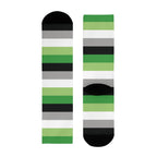 Aromantic Flag Socks