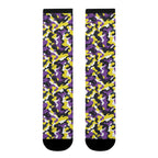 Non Binary Flag Camo Socks