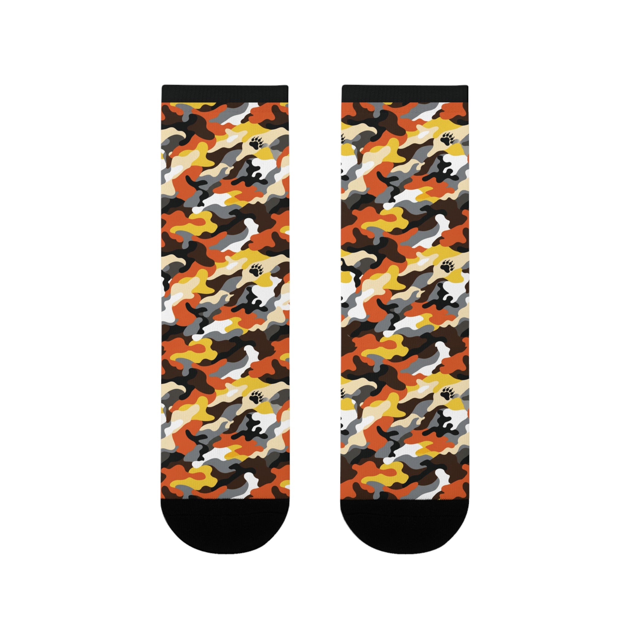Bear Brotherhood Flag Camo Socks