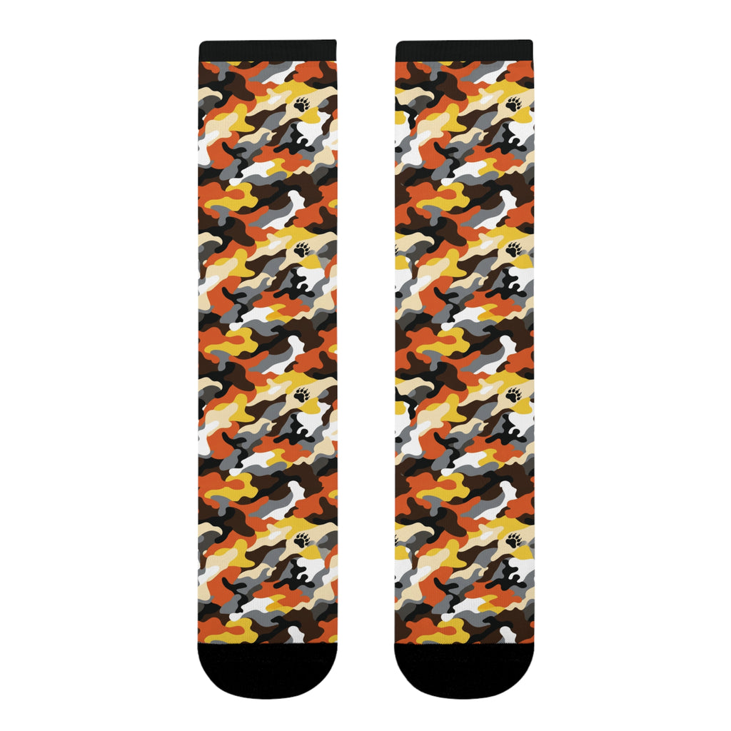 Bear Brotherhood Flag Camo Socks
