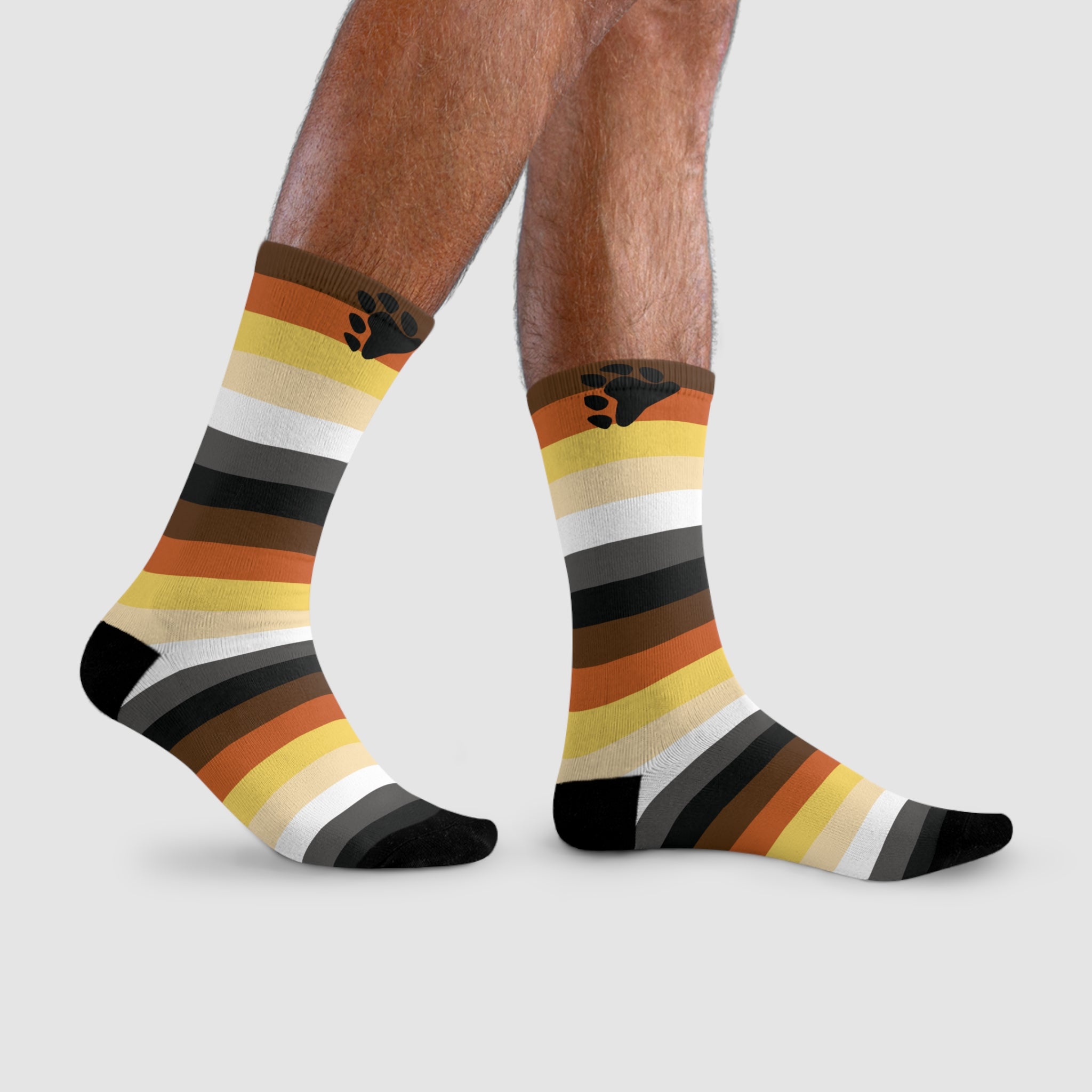 Bear Brotherhood Flag Socks