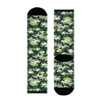 Aromantic Flag Camo Socks