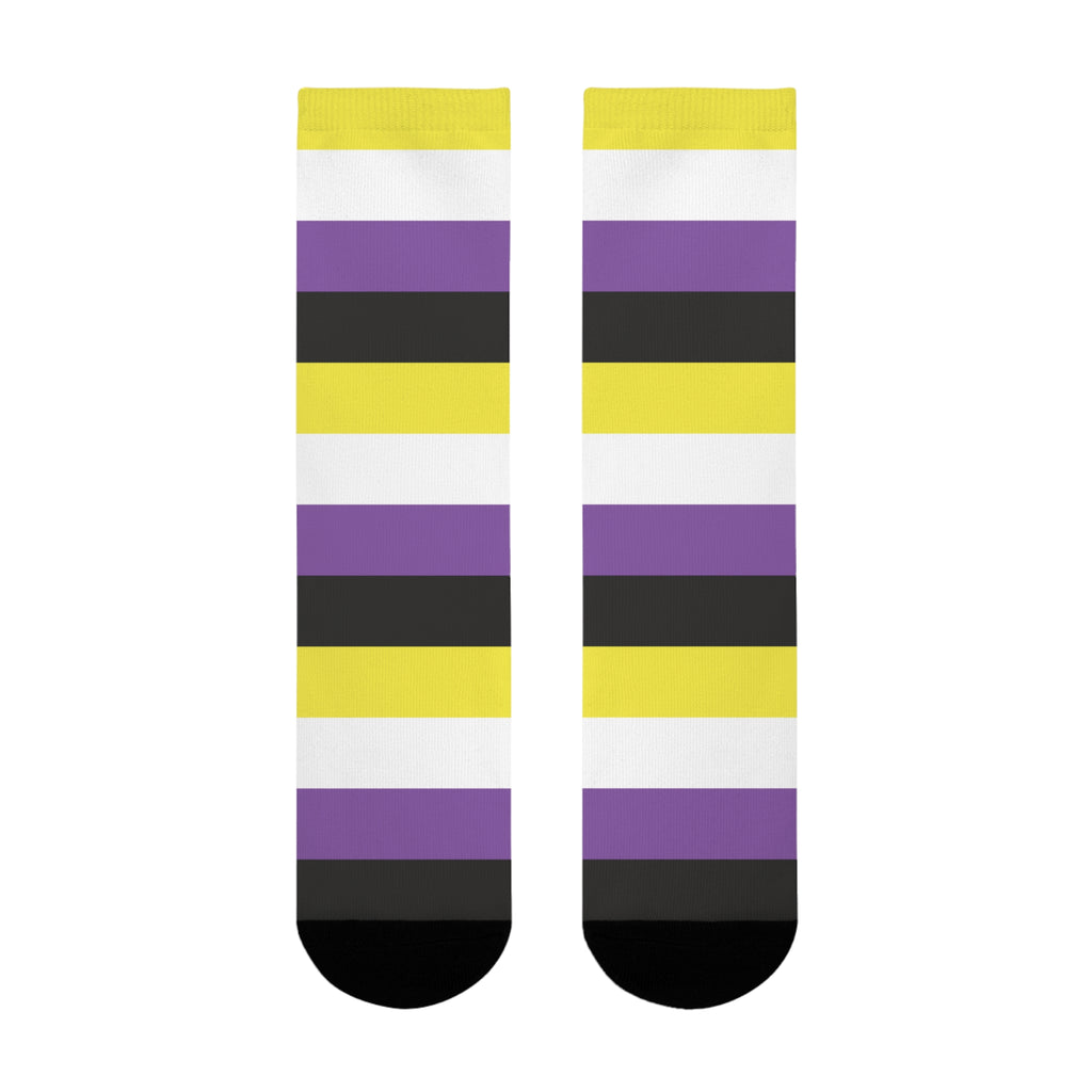 Non Binary Flag Socks