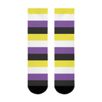 Non Binary Flag Socks