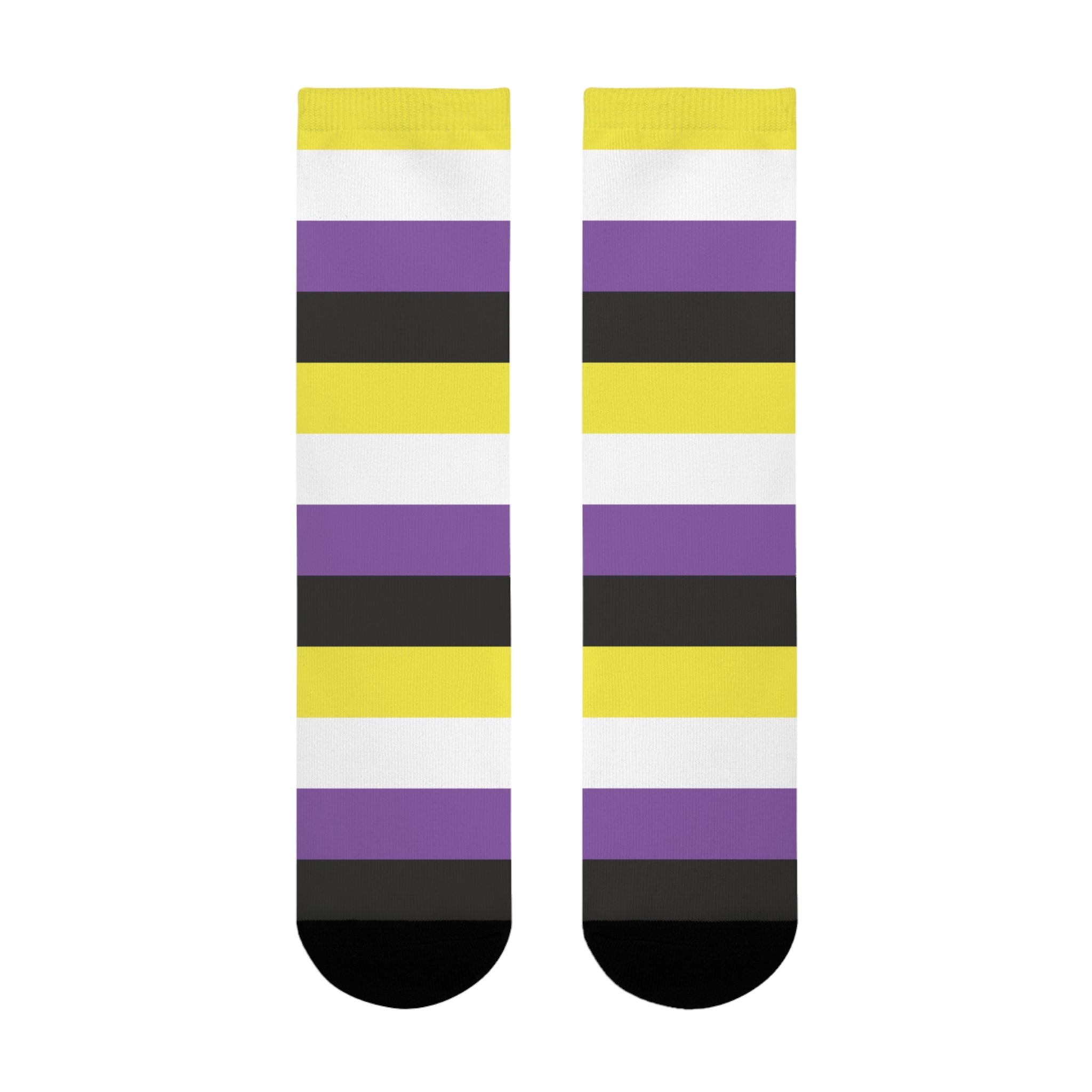 Non Binary Flag Socks