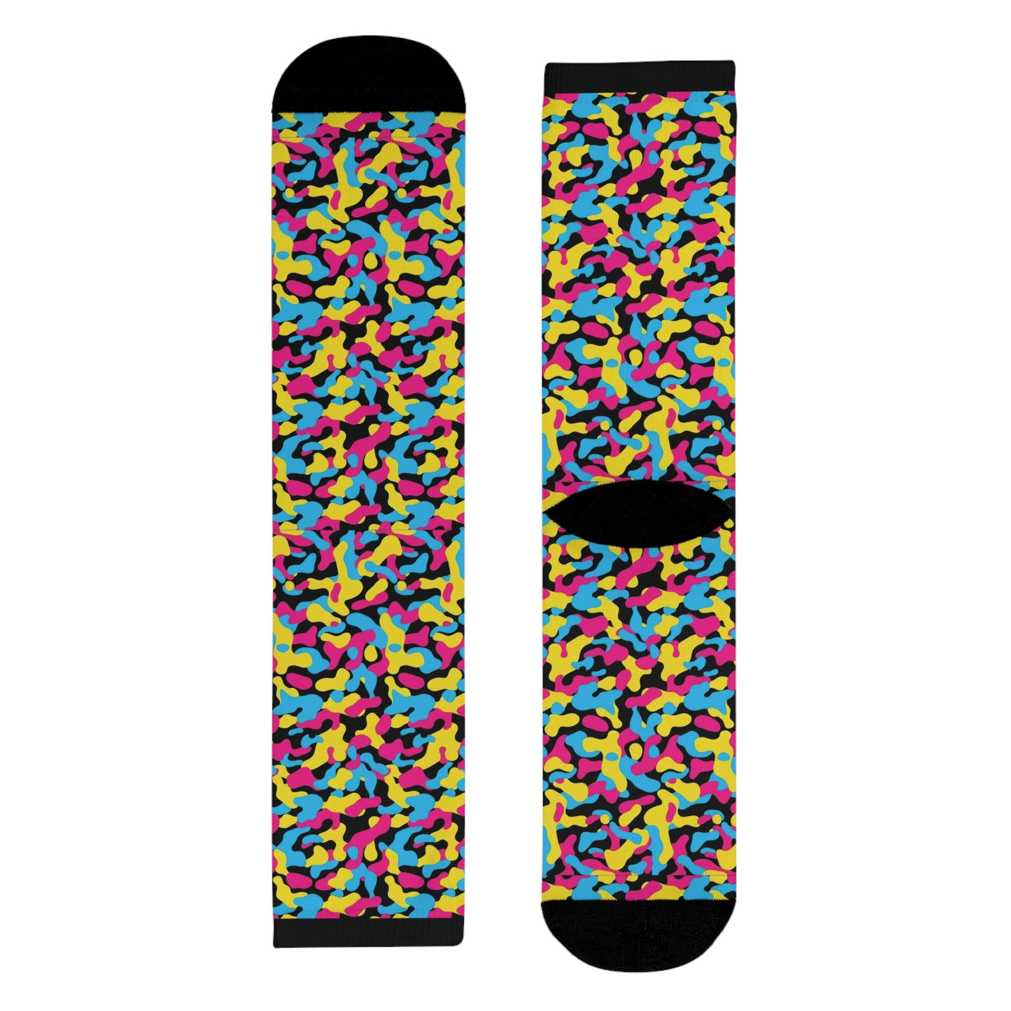 Pansexual Flag Camo Socks