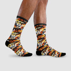Bear Brotherhood Flag Camo Socks