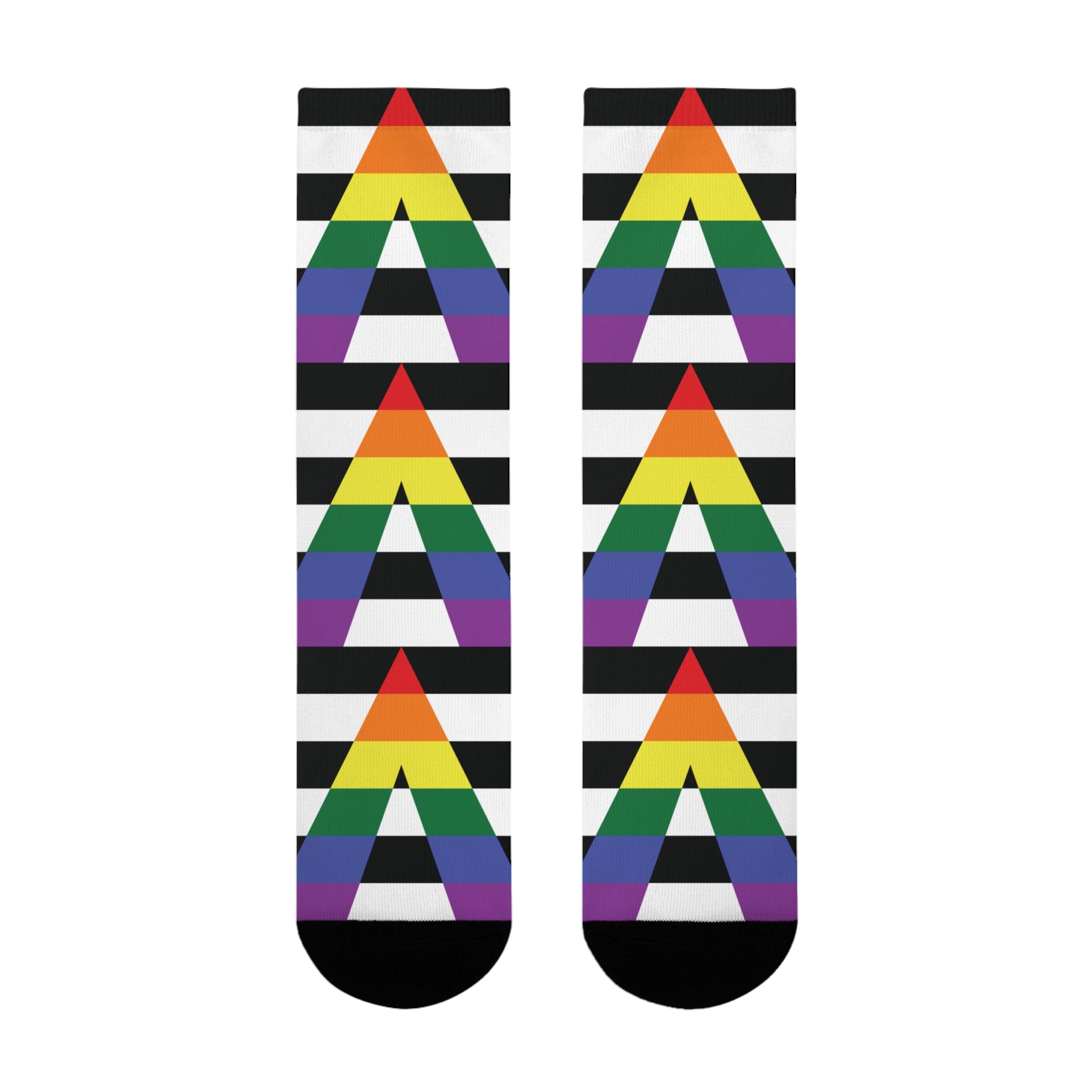 Straight Ally Flag Socks