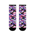 Genderfluid Flag Camo Socks
