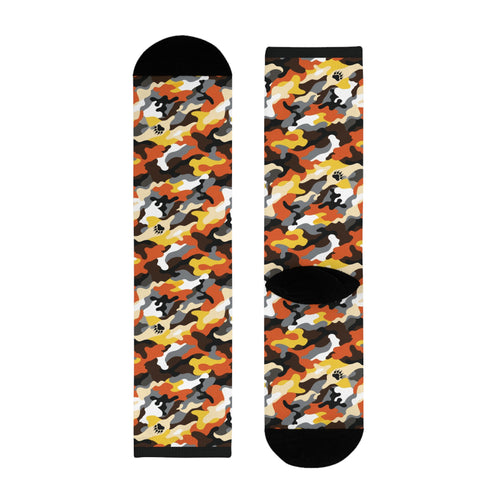 Bear Brotherhood Flag Camo Socks