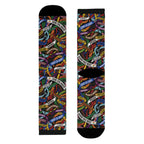 LGBT Flag Ribbon Socks