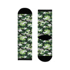 Aromantic Flag Camo Socks