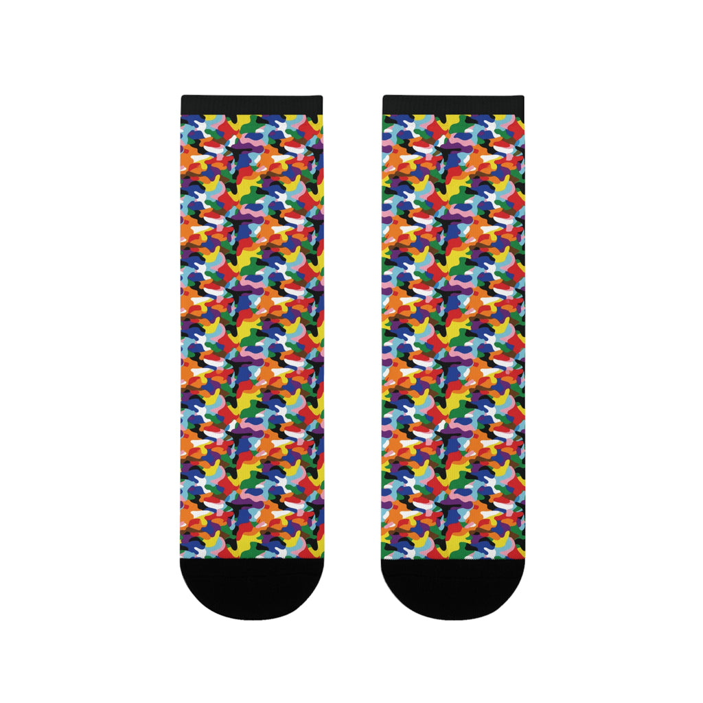 LGBT Inclusive Camo Socks