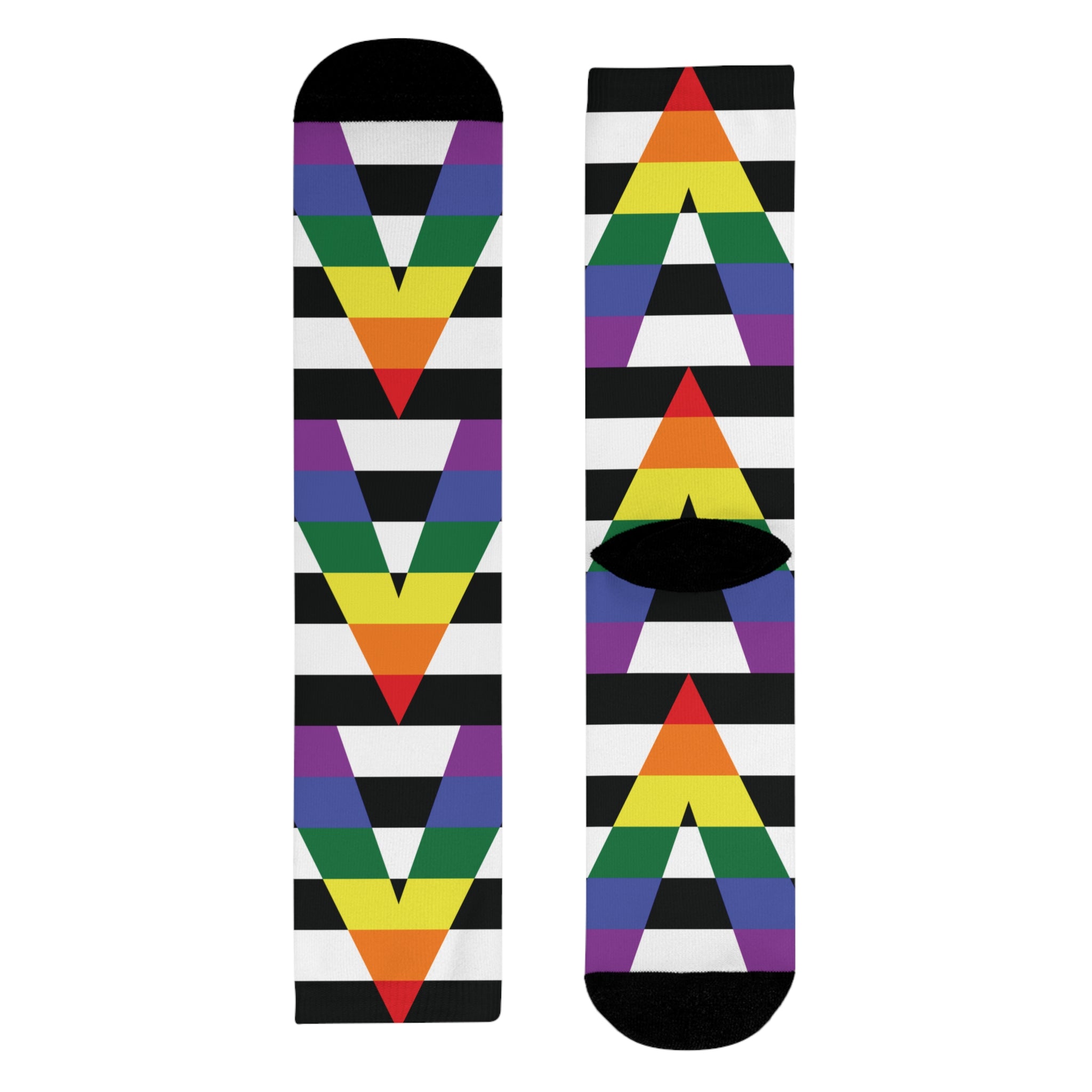 Straight Ally Flag Socks