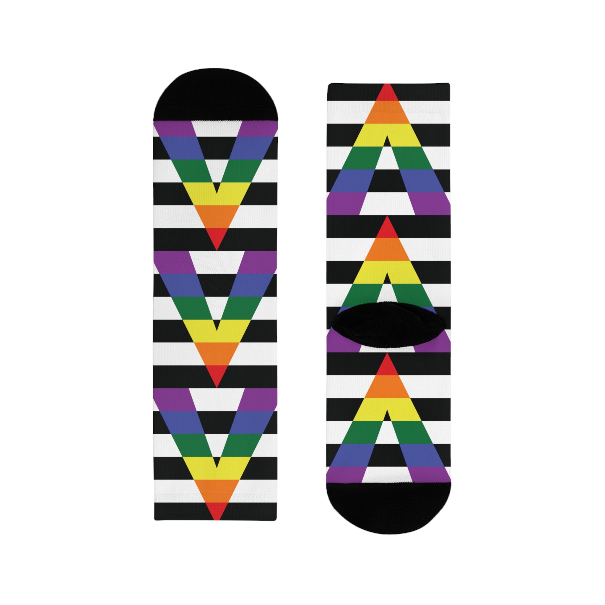 Straight Ally Flag Socks