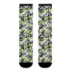 Agender Flag Camo Socks