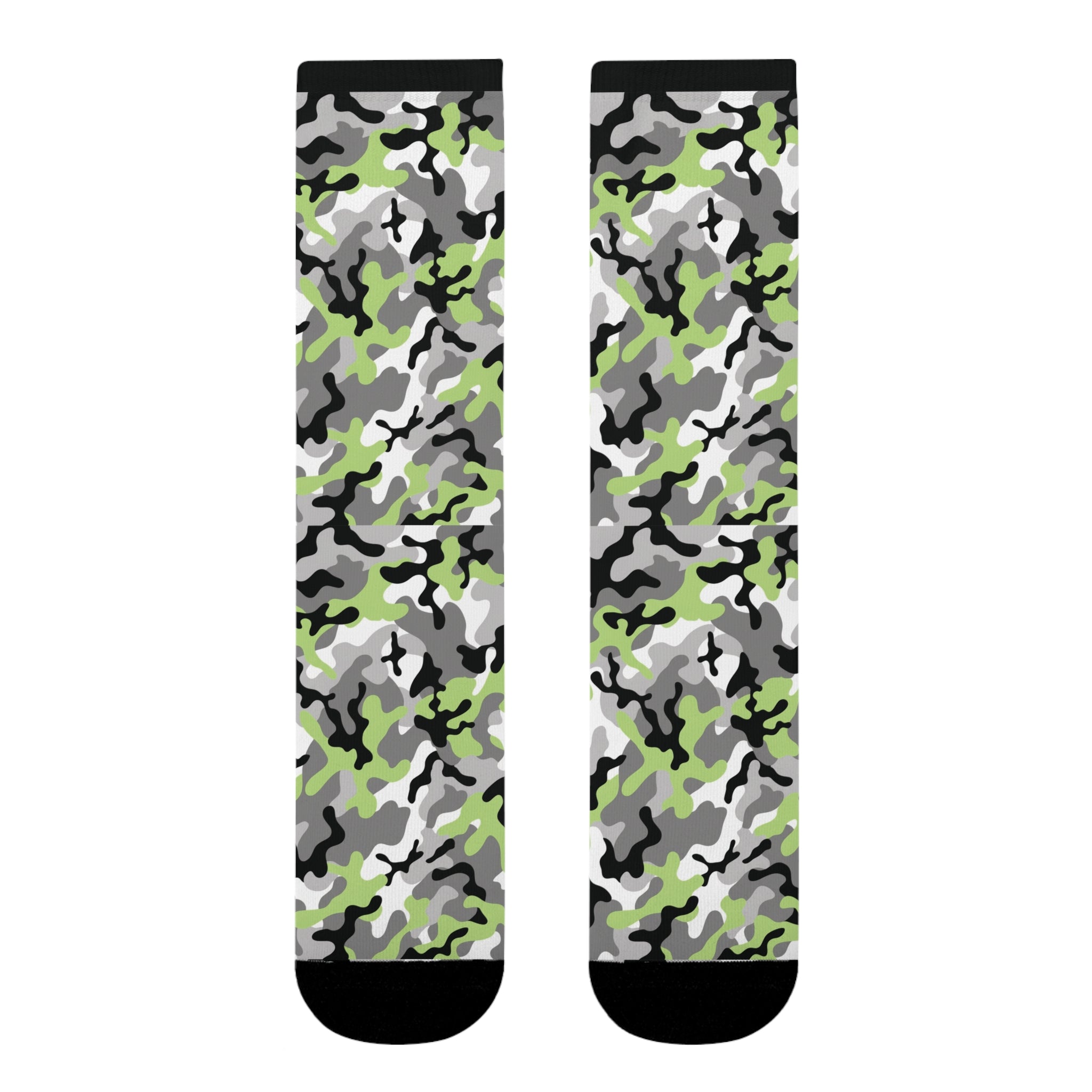 Agender Flag Camo Socks