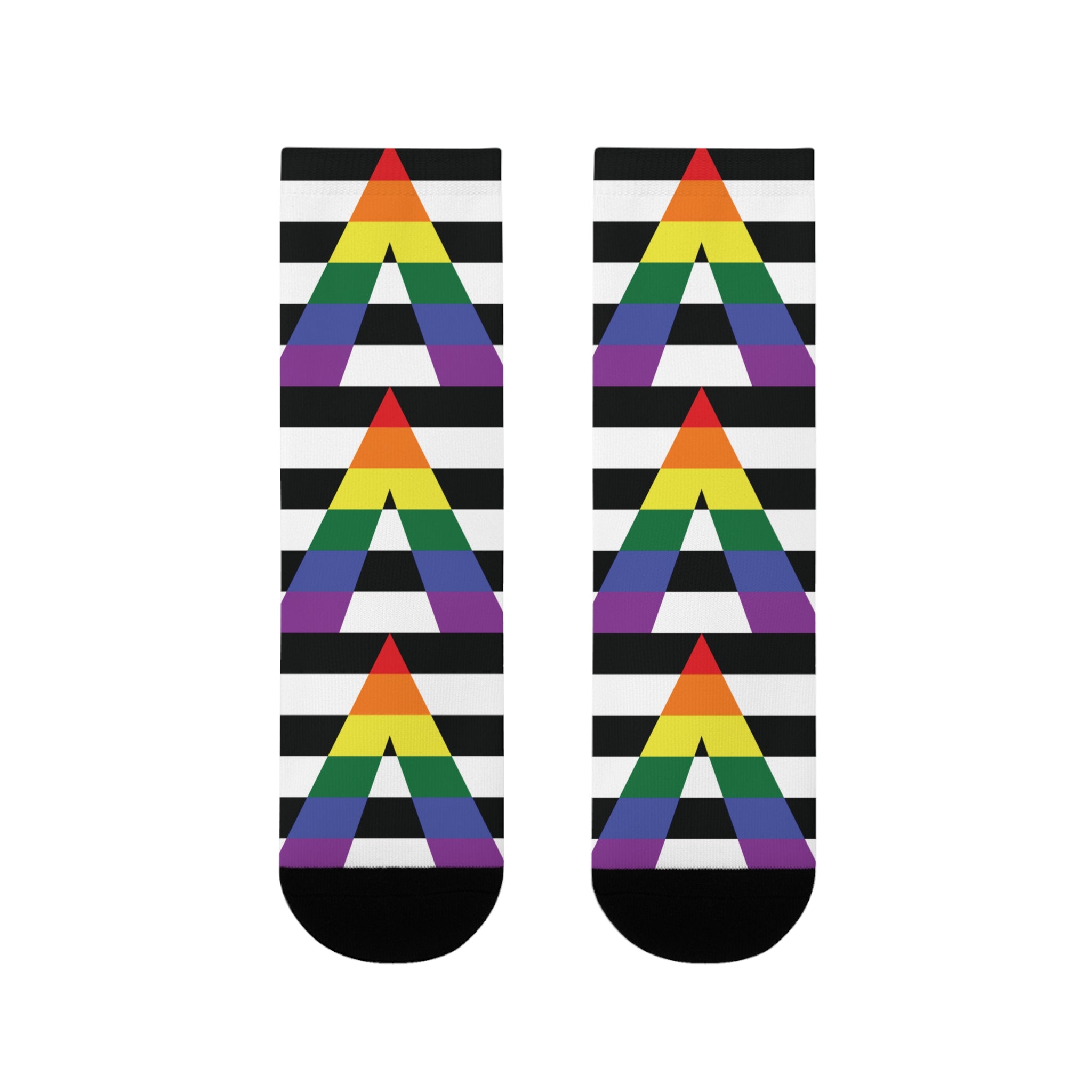 Straight Ally Flag Socks