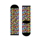 Pansexual Flag Camo Socks
