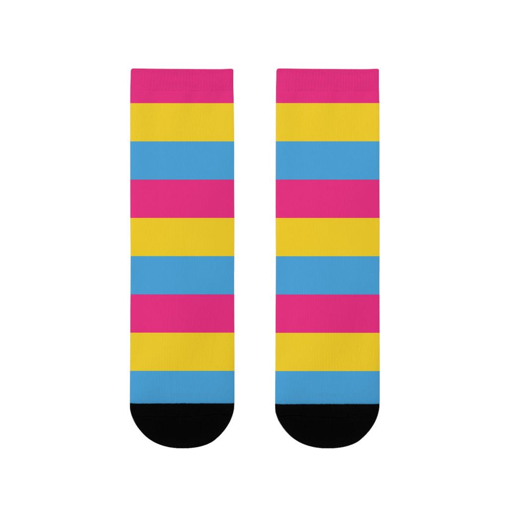 Pansexual Flag Socks