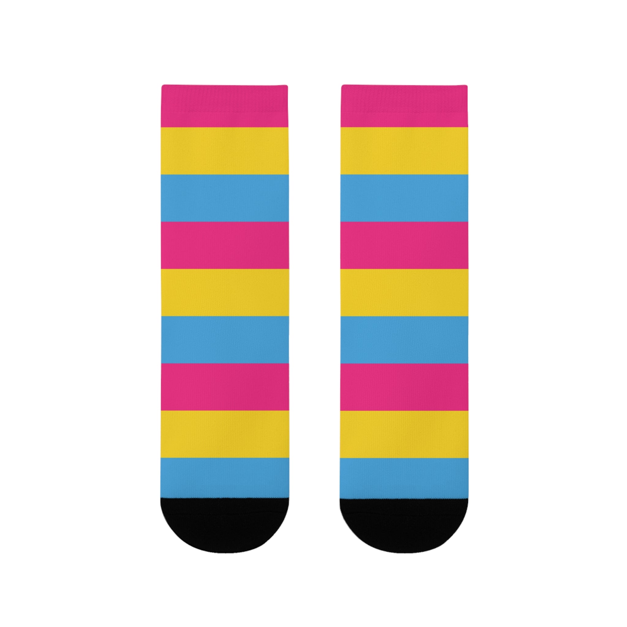 Pansexual Flag Socks