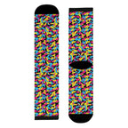 Pansexual Flag Camo Socks