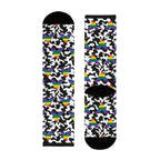 Straight Ally Flag Camo Socks