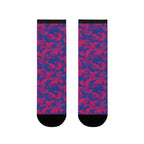 Bisexual Flag Camo Socks