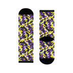 Non Binary Flag Camo Socks