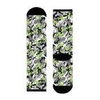 Agender Flag Camo Socks