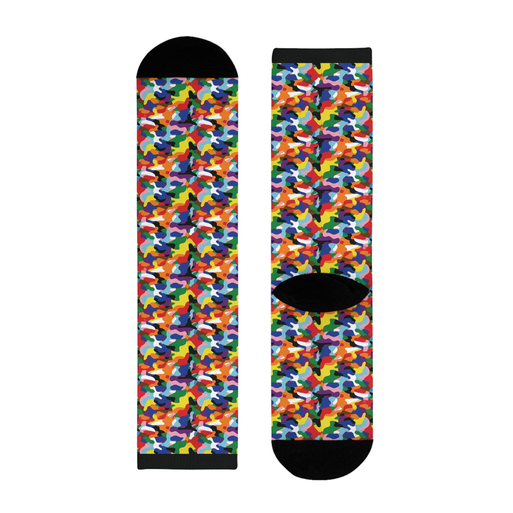 LGBT Inclusive Camo Socks