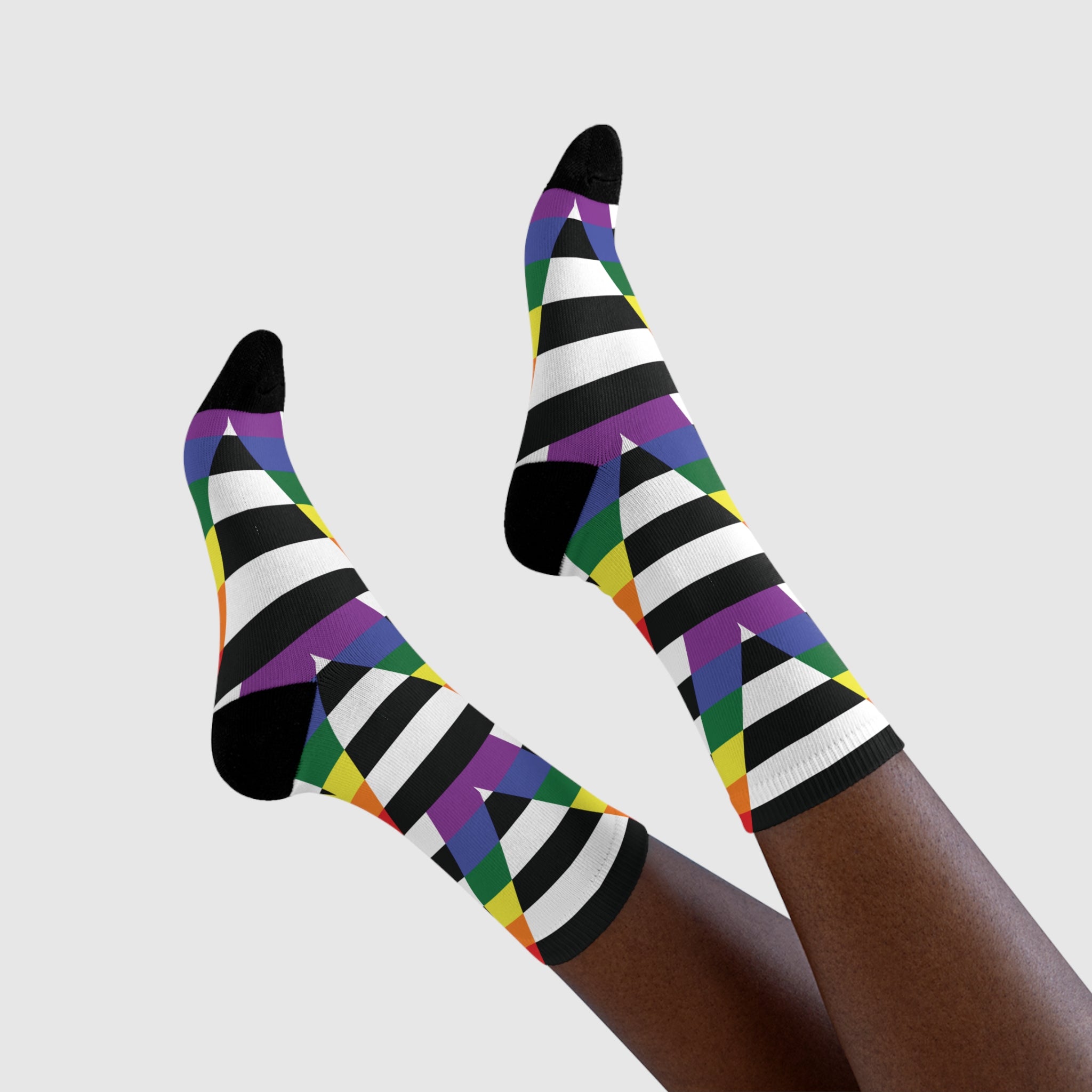 Straight Ally Flag Socks