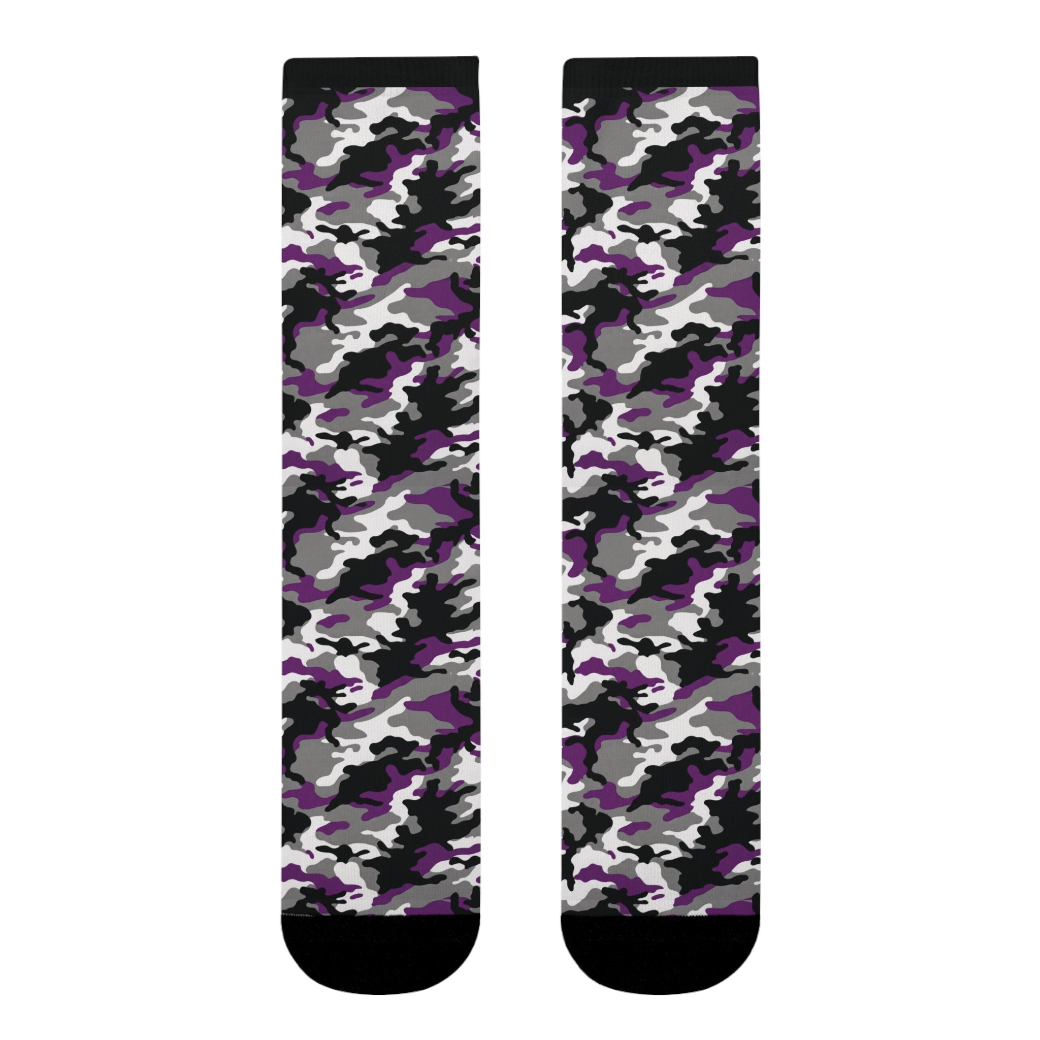 Asexual Flag Camo Socks