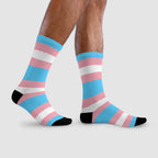 Transgender Flag Socks